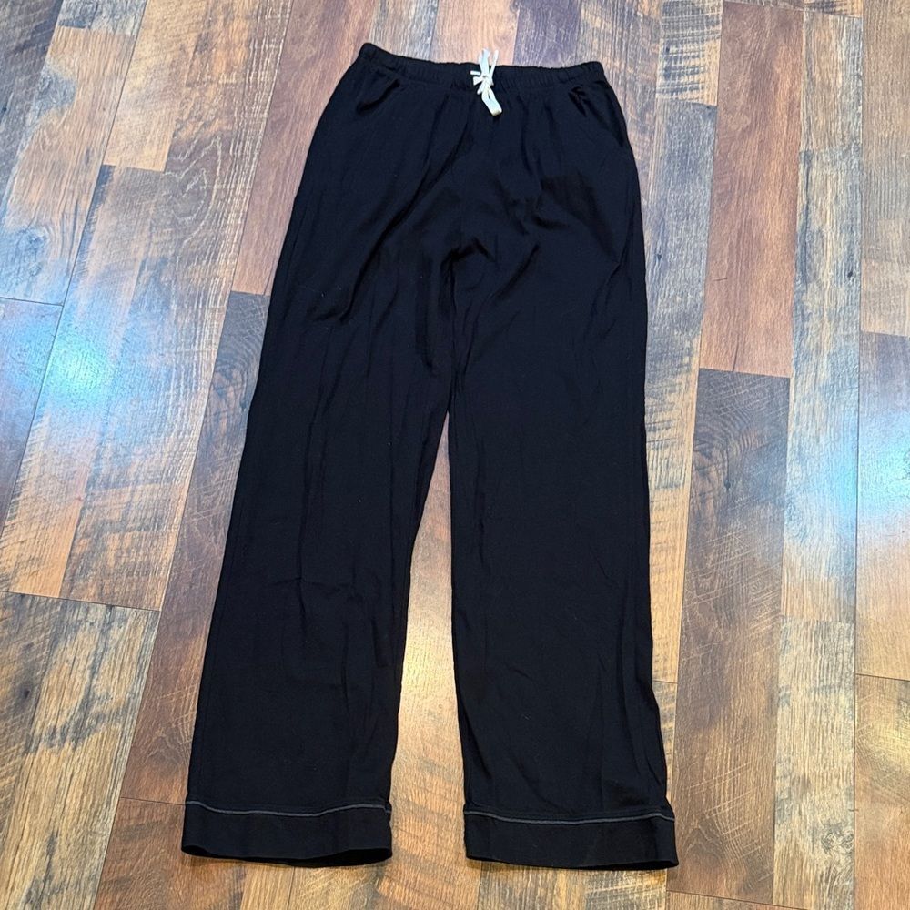 Pact Men's Black Drawstring Lounge Joggers XS (3200)
